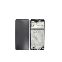 Touch+Display+Frame Samsung Galaxy M51/M515 Service Pack Preto